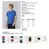 T-shirt Bambino - 100% Cotone - 150gr - immagine 2