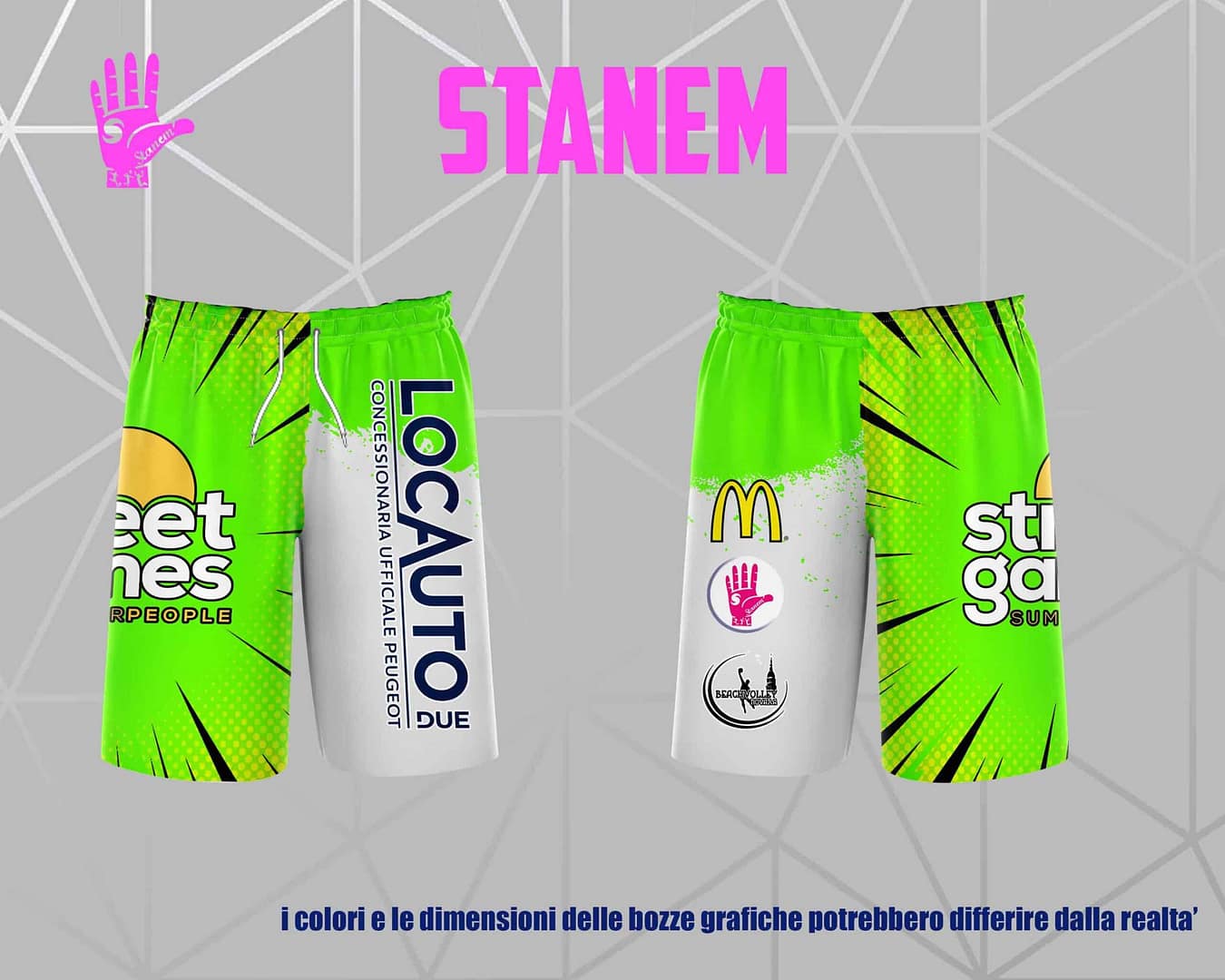 PANTALONCINO BASKET MONO