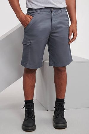 Pantaloncino da lavoro in twill