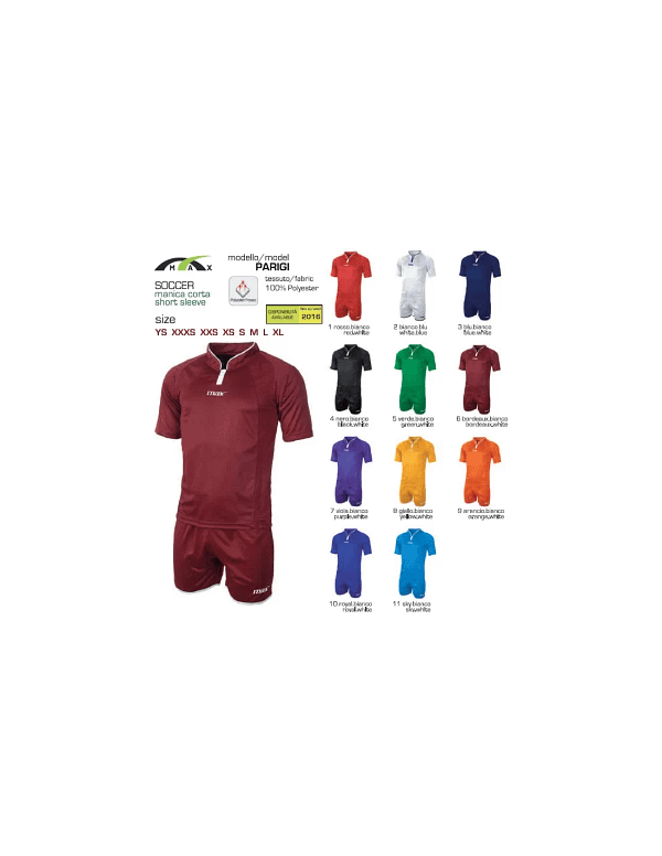 KIT PARIGI MAXSPORT